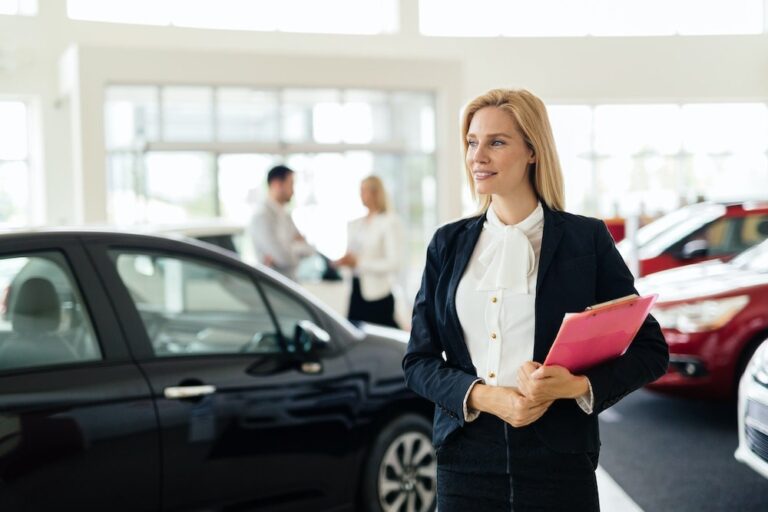 6 Strategies for Consistent Car Sales Appointment Setting 11 woman getting ready for her car sales appointment setting