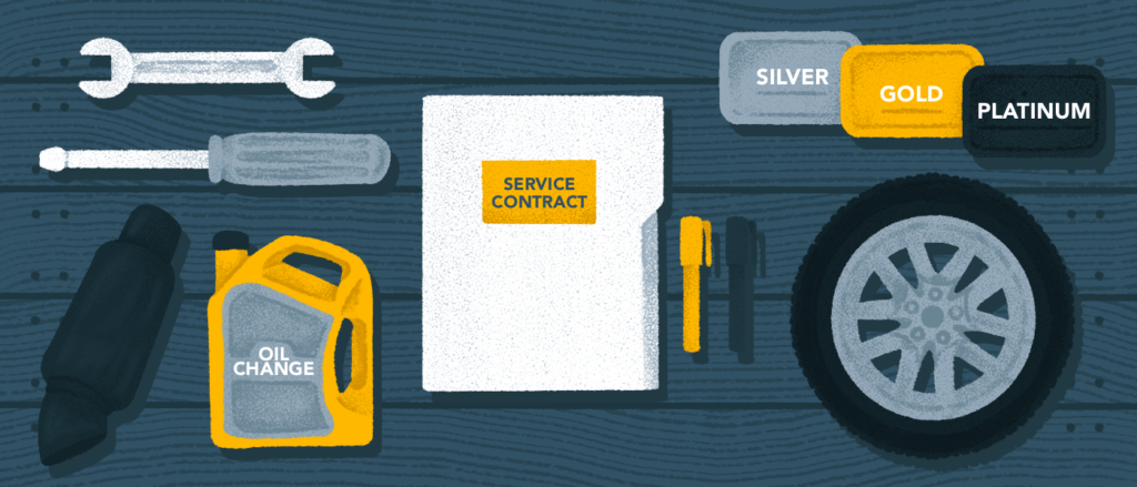 sell service contracts