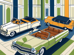 Five different types of cars