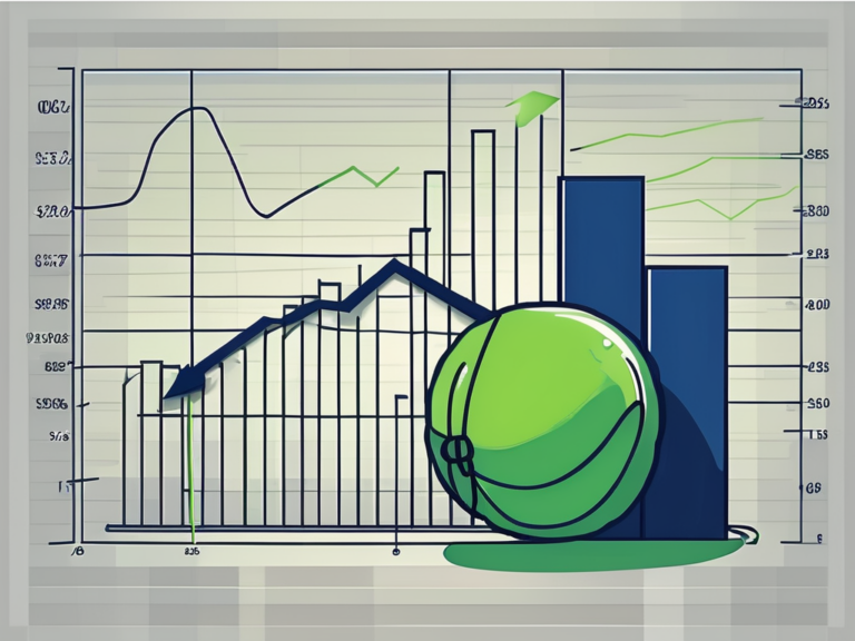 Are You Disappointed with Your Sales Analysis Report? 8 A deflated balloon tied to a bar graph