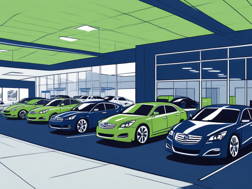 5 Areas of Dealership Performance You Can Always Improve 1 A car dealership with five distinct sections