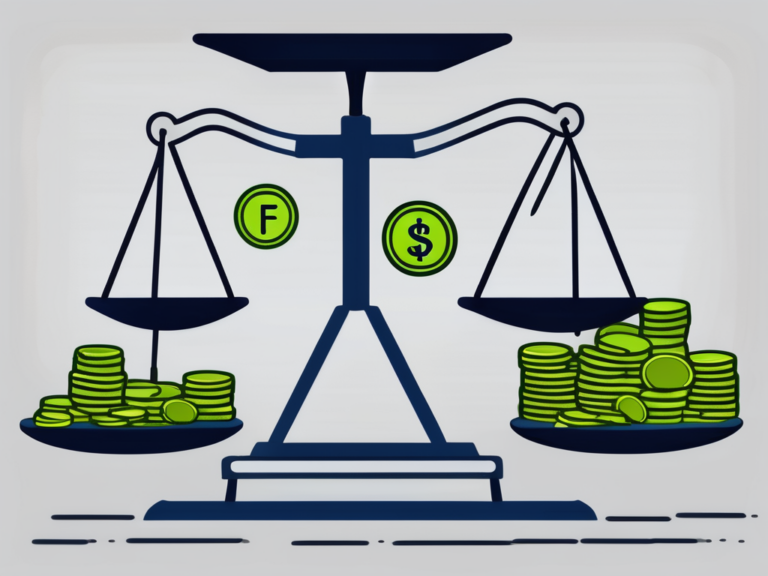 Is F&I Manager Training Worth the Investment? 2 A balance scale with stacks of coins on one side and a certificate or diploma on the other