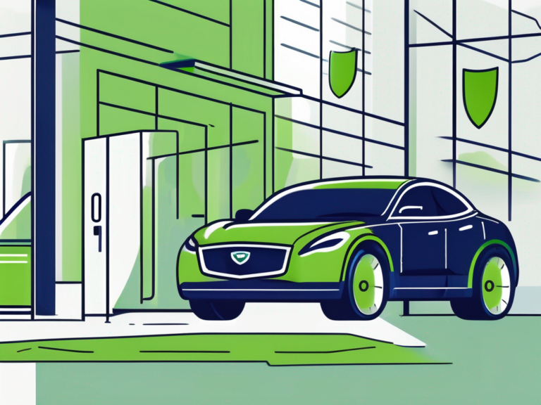 How to be a CFPB Compliant Dealership That Avoids Lawsuits 9 A car dealership with a balanced scale symbolizing compliance