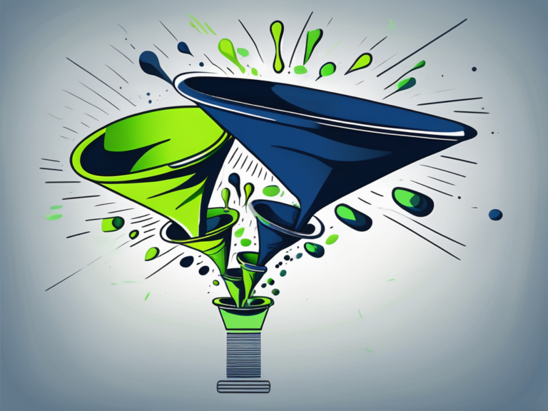 How to Improve Your Lead Management Process and Stop Losing Sales 3 A funnel representing the lead management process