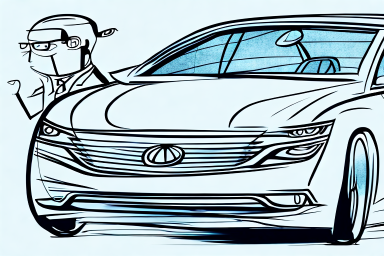 Winning Car Sales Strategies: Secrets to Closing Deals 8 A car in a showroom